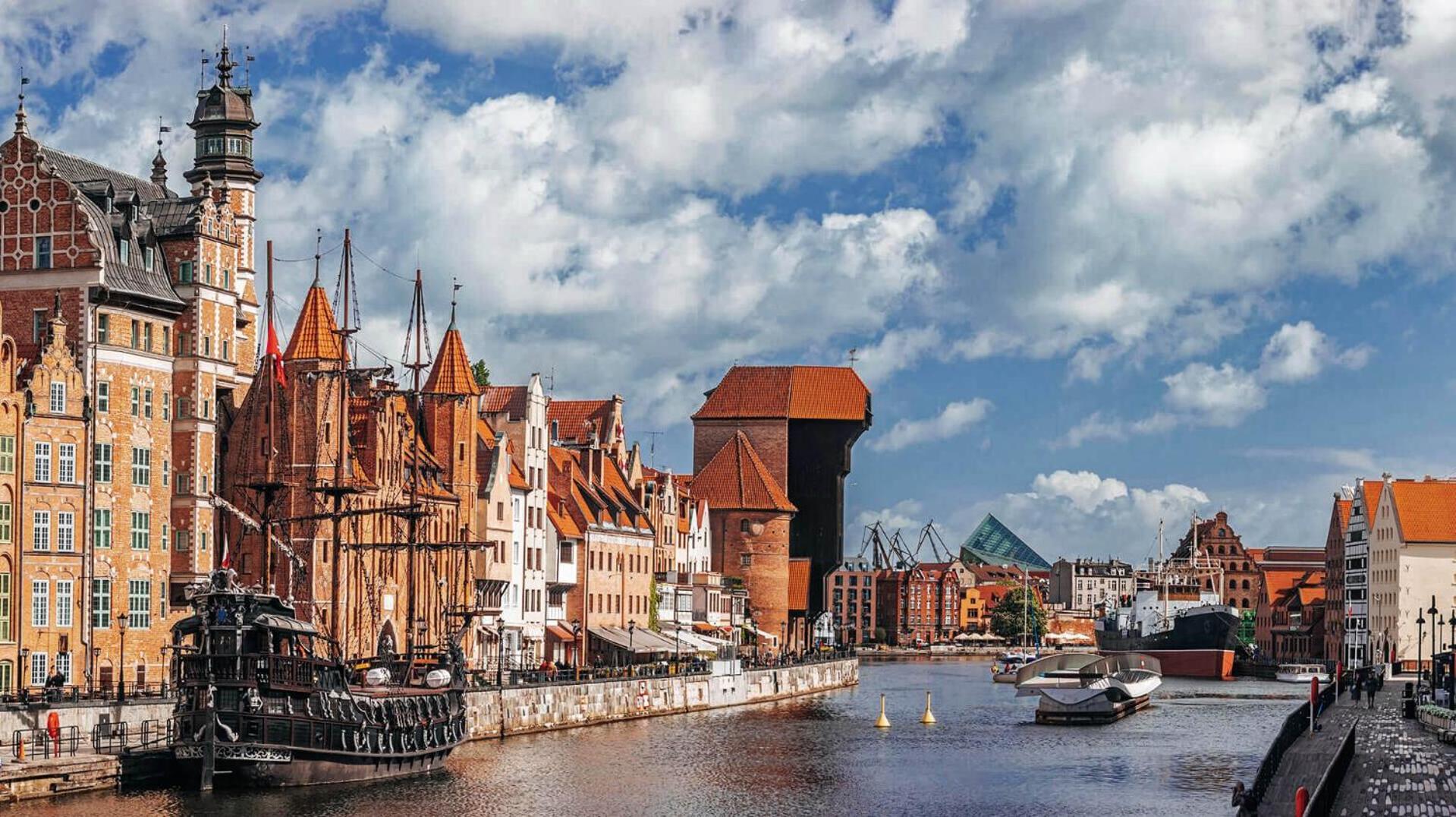 Motlawa Apartments - Old Town & River Viev, Fast Wifi Gdansk Exterior foto