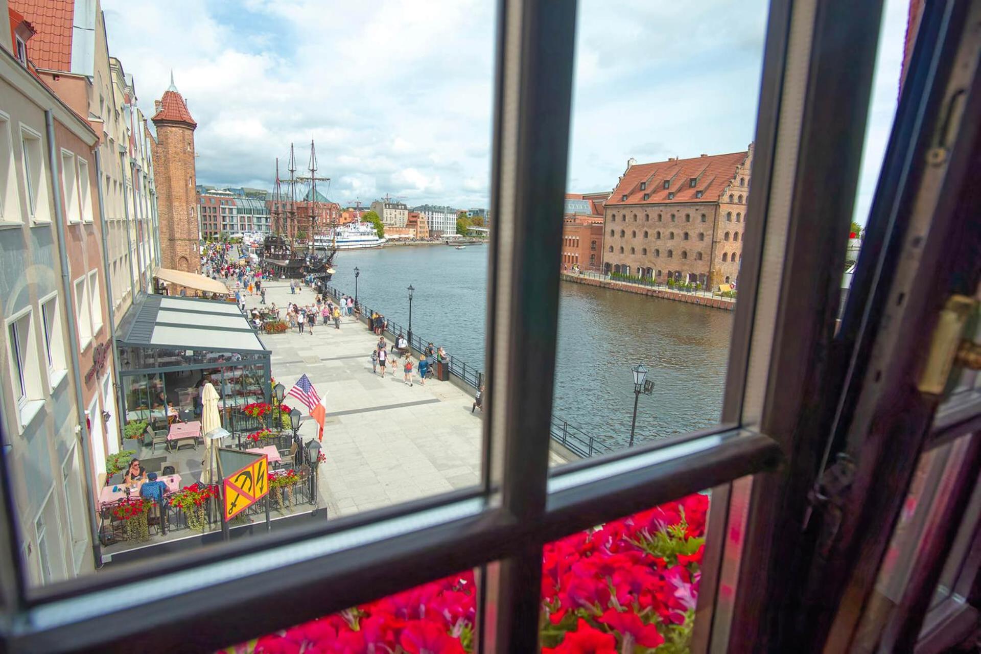 Motlawa Apartments - Old Town & River Viev, Fast Wifi Gdansk Exterior foto