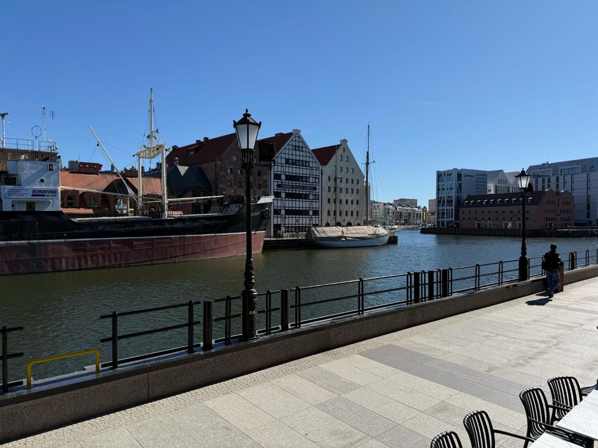 Motlawa Apartments - Old Town & River Viev, Fast Wifi Gdansk Exterior foto