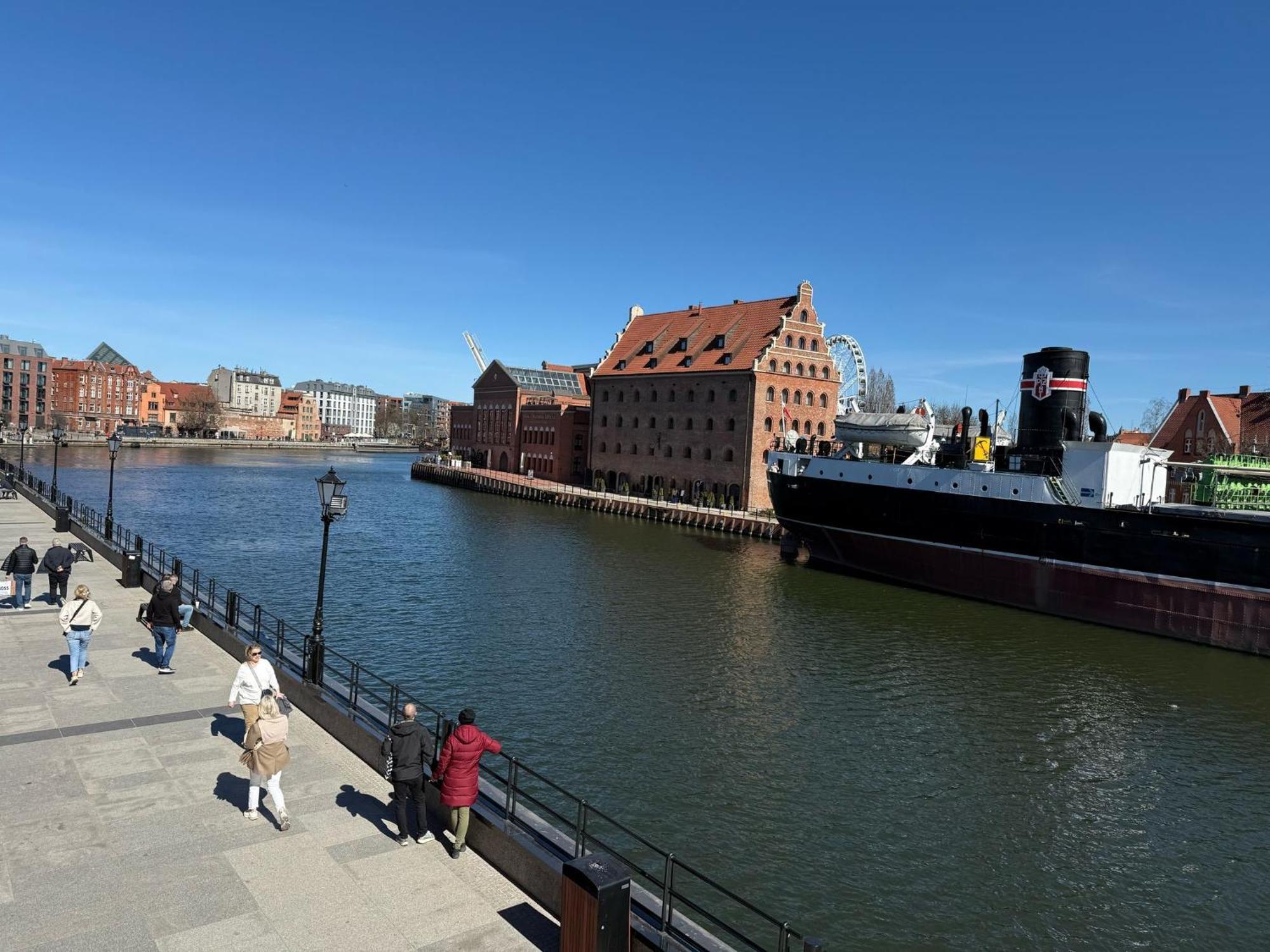 Motlawa Apartments - Old Town & River Viev, Fast Wifi Gdansk Exterior foto